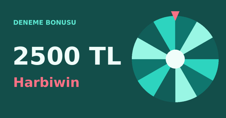 2500 TL Deneme Bonusu Veren Harbiwin: Kullanım Şartları